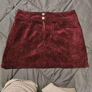 Velvet skirt
